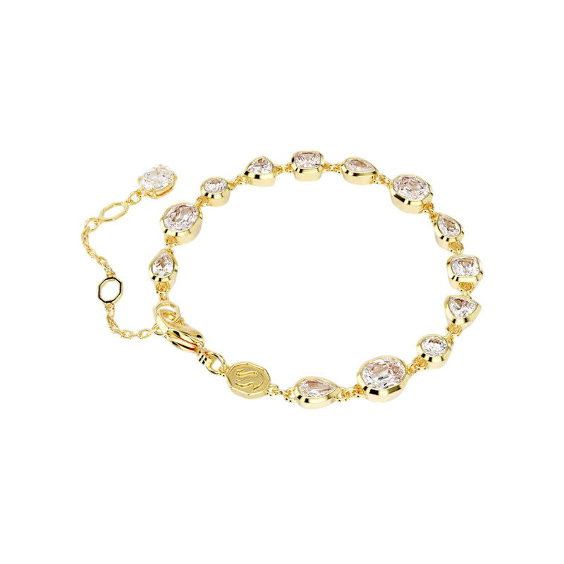Swarovski Mixed Cuts Imber Tennis Bracelet, Size Medium 5705471