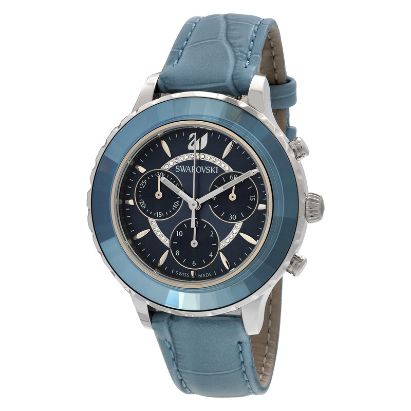 Swarovski Octea Lux Chrono Chronograph Quartz Blue Dial Ladies Swarovski Octea Lux Chrono Chronograph Quartz Blue Dial Ladies
