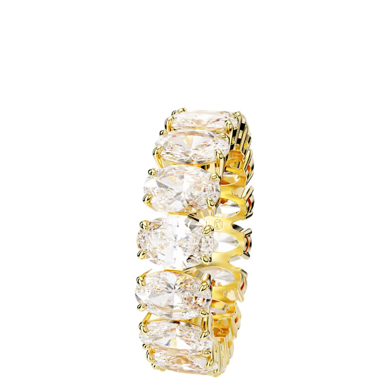 Swarovski Oval Cut Matrix Ring, Size 52 (US 5.75) 5707188
