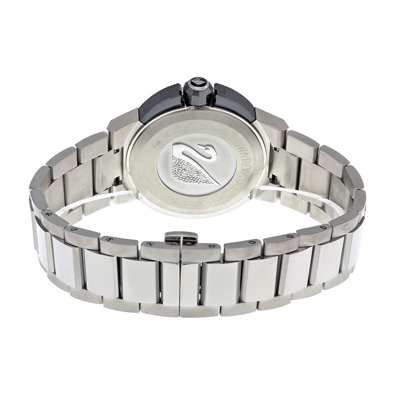 Swarovski Piazza Grande Silver Dial Stainless Steel Men's Watch