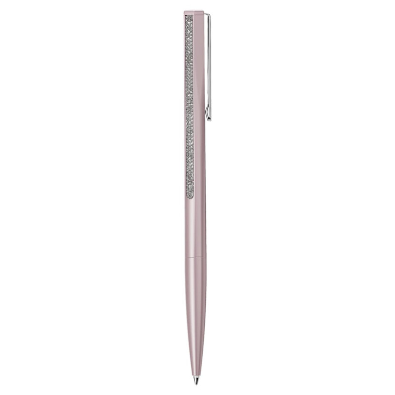Swarovski Pink Lacquered Crystal Shimmer Ballpoint Pen 5678188