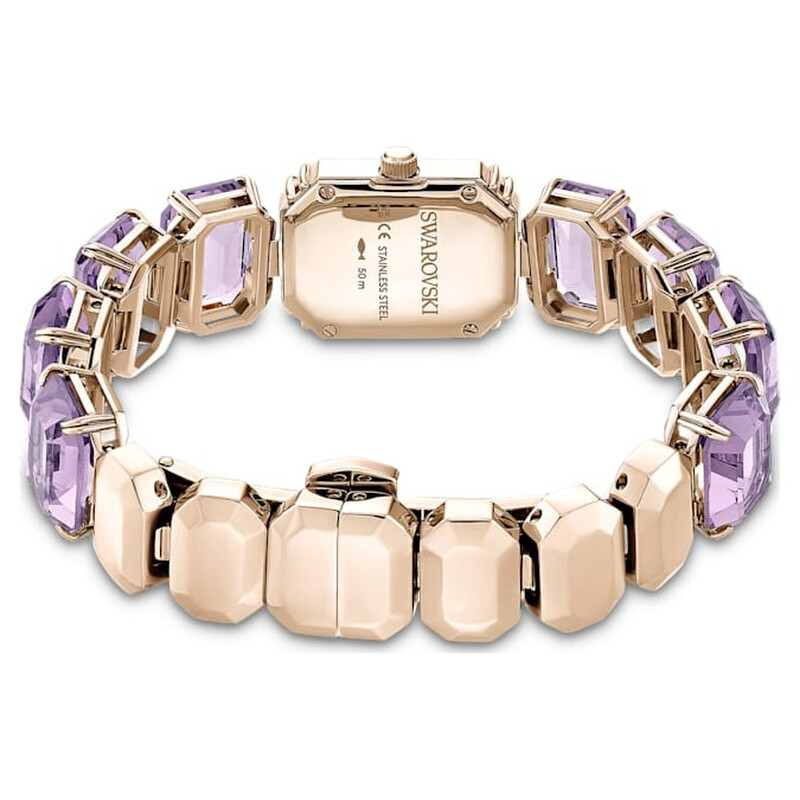 Swarovski Quartz Crystal Purple Dial Ladies Watch 5722364  display picture 2