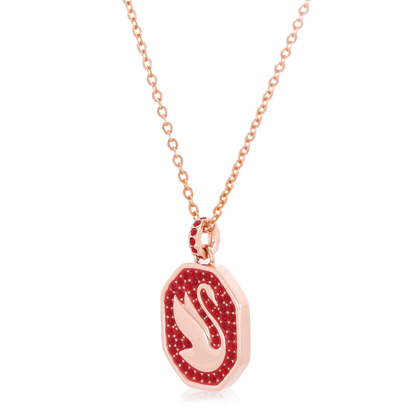 SWAROVSKI　唐辛子　レッドペッパー　幸運　ネックレス a-172.jpg