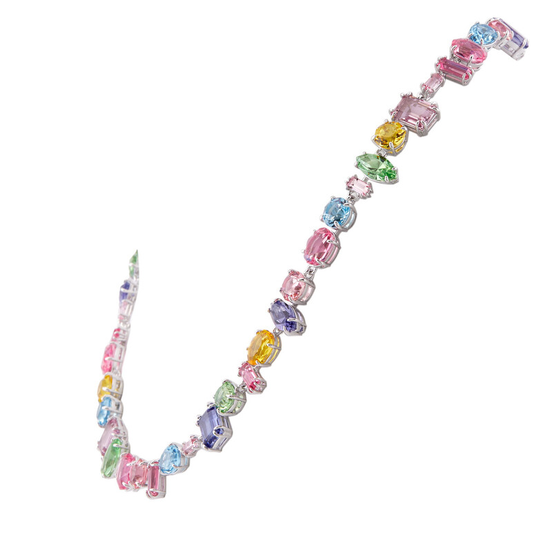 Swarovski Rhodium Plated Mixed Cuts Gema Necklace 5656397 9009656563977 ...