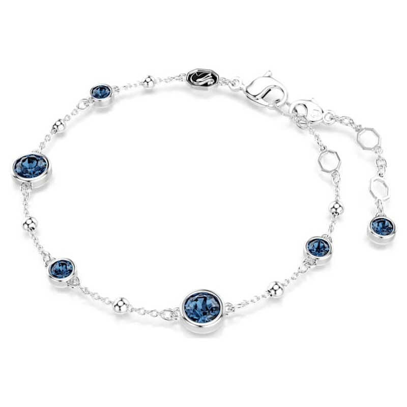 Swarovski Rhodium Plated Round Cut Imber Bracelet 5730679