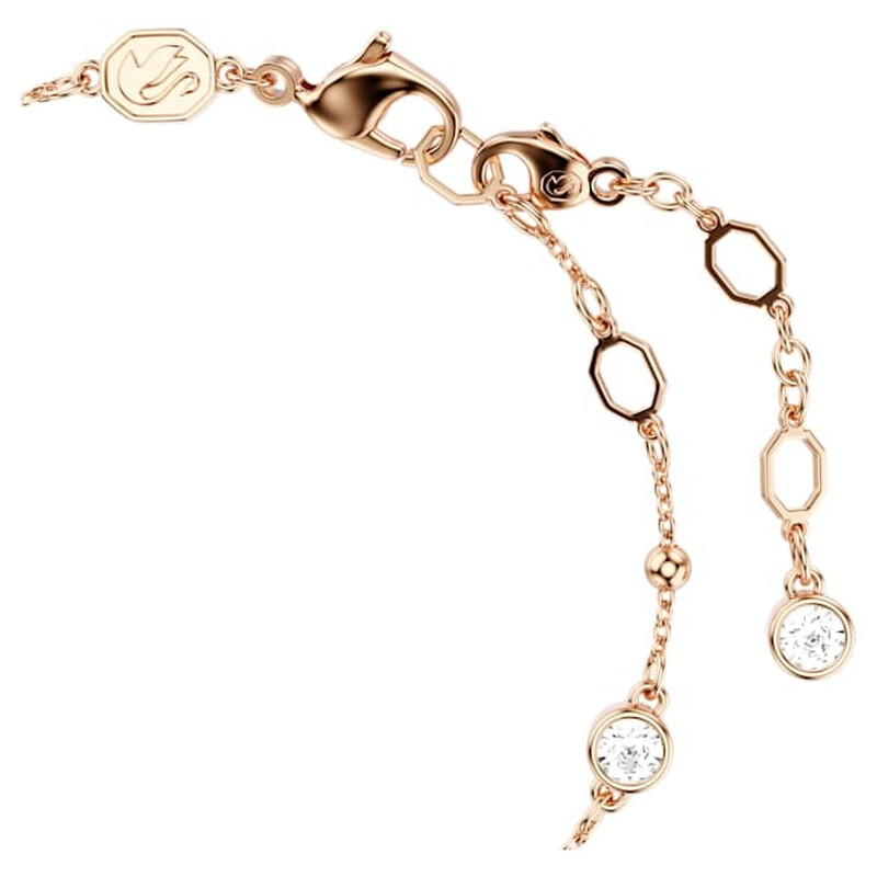 Swarovski Rose Gold-Tone Plated Round Cut Imber Bracelet 5730677