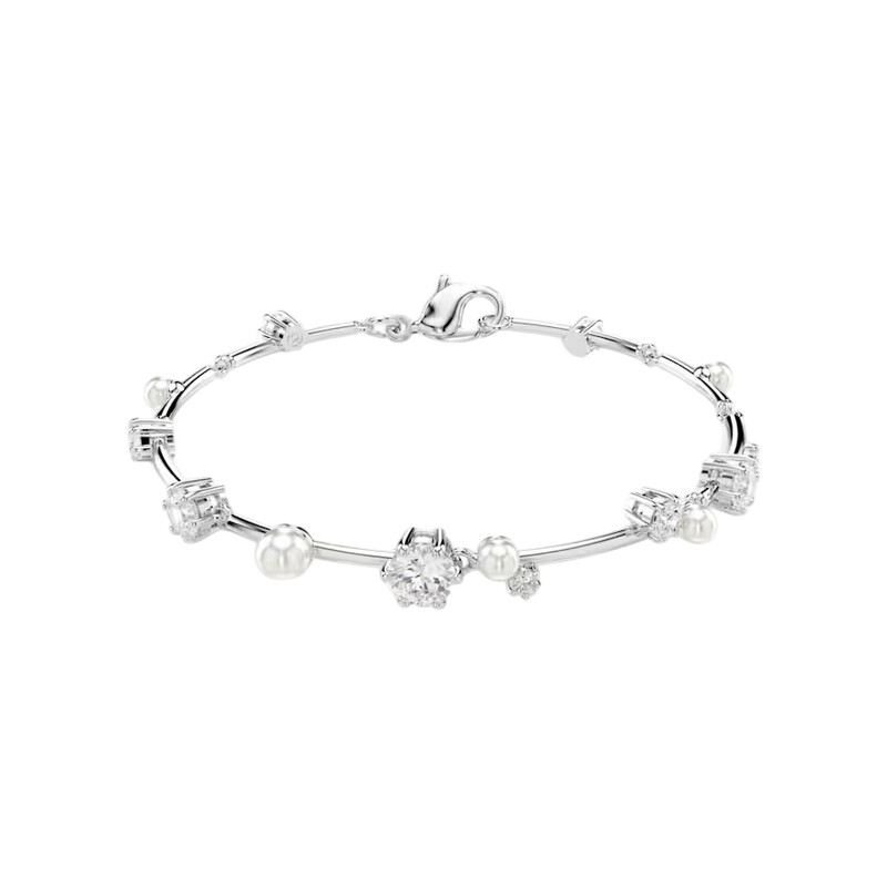 Swarovski Round Cut Constella Tennis Bracelet, Size Medium 5707511