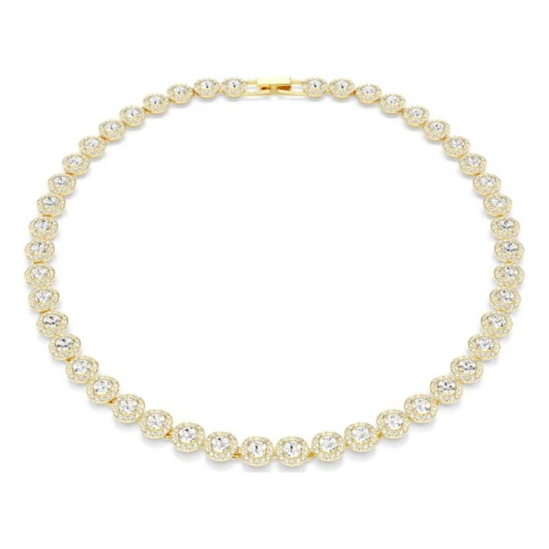 Swarovski Round Cut Una Angelic Tennis Necklace 5720505