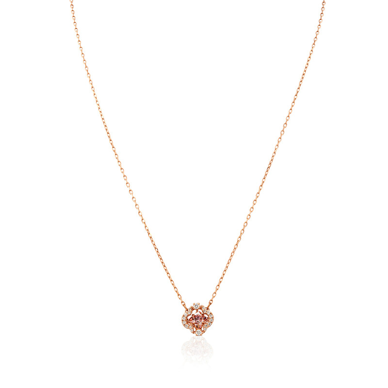 Swarovski Sparkling Dance Clover Necklace 5514488 9009655144887