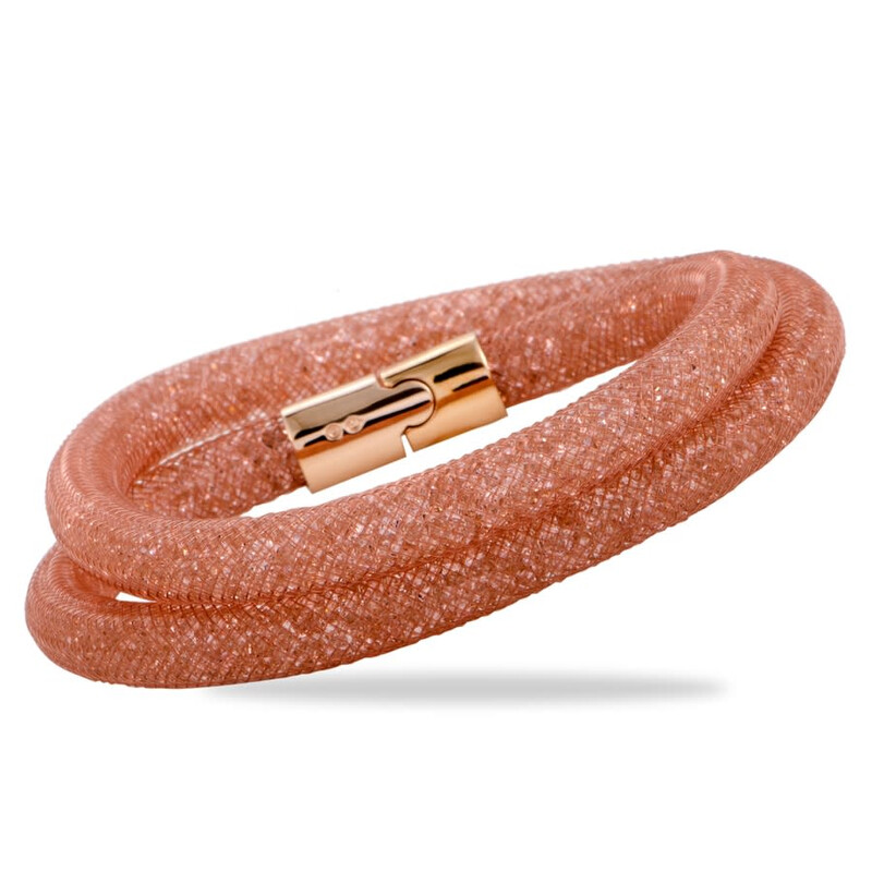 Swarovski Stardust Rose Double Bracelet 5089853 M Medium 5089853