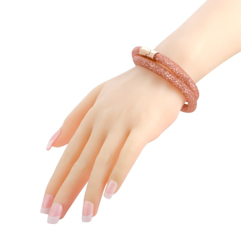 Swarovski Stardust Rose Double Bracelet 5089853 M Medium 5089853