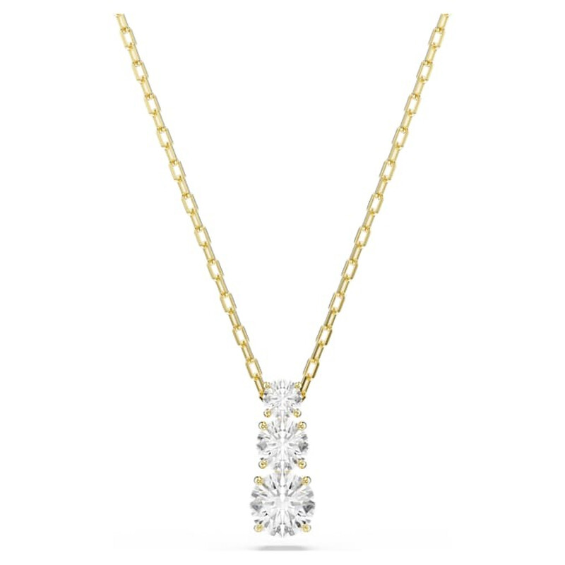 Swarovski Stilla Attract Gold-Tone Plated Pendant Necklace 5723298 ...