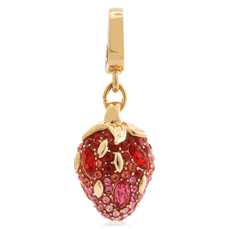 Swarovski Strawberry Crstal Charm 5743136 9009657431367 - Jewelry