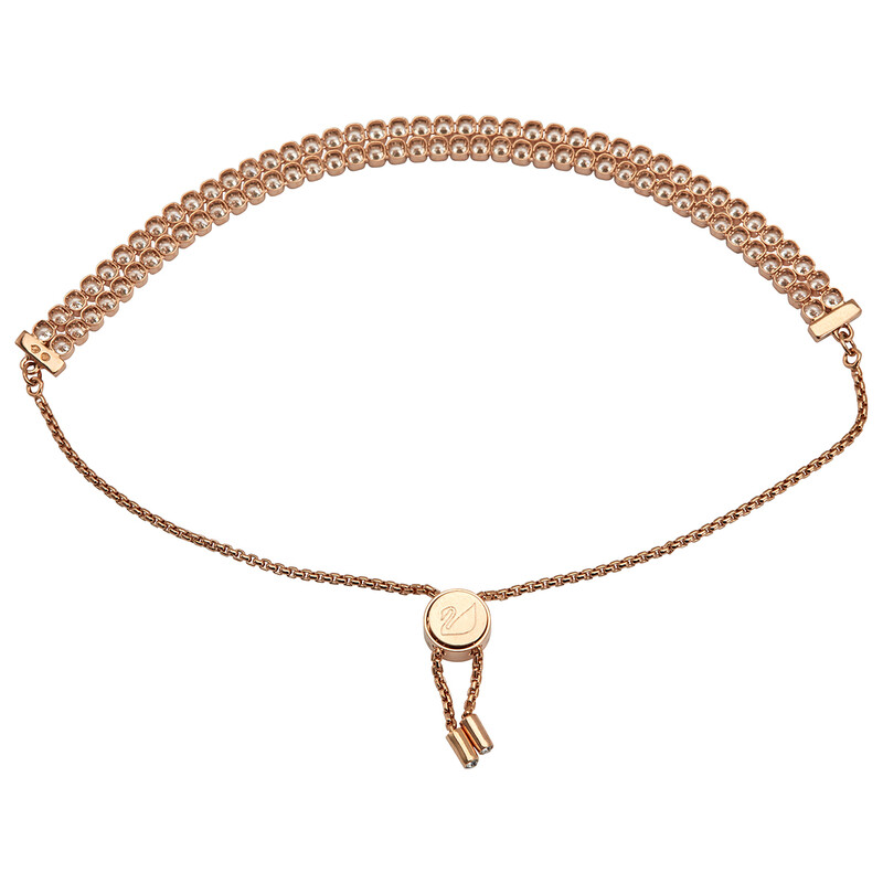 Swarovski Subtle Rose Gold-Tone Bracelet 5224182 768549904769 - Jewelry ...