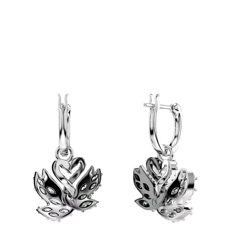 Swarovski Swan Drop Earrings 5705728 9009657057284 - Jewelry, Swan