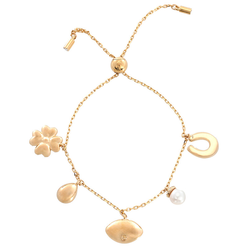 Swarovski Symbolica Bracelet in Blue/Gold-tone 5692162