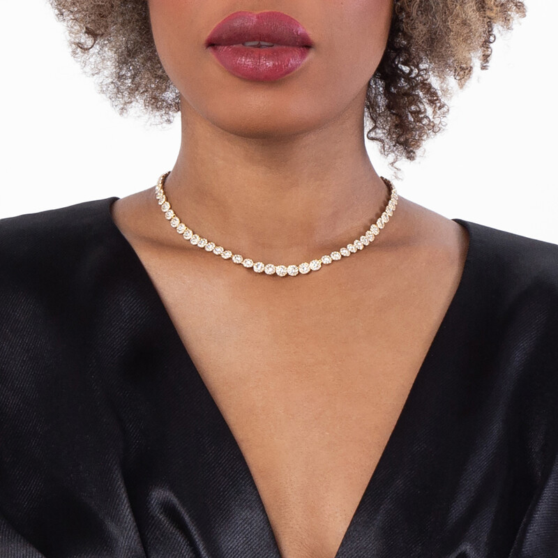 Swarovski Una Angelic Gold-Tone Plated Necklace 5751560