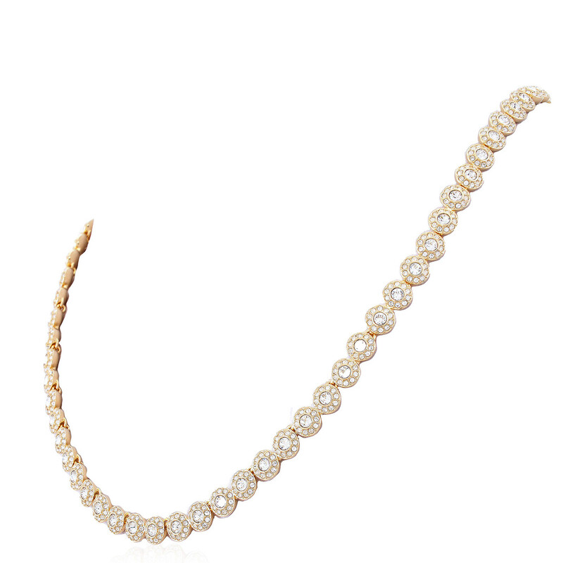 Swarovski Una Angelic Gold-Tone Plated Necklace 5751560