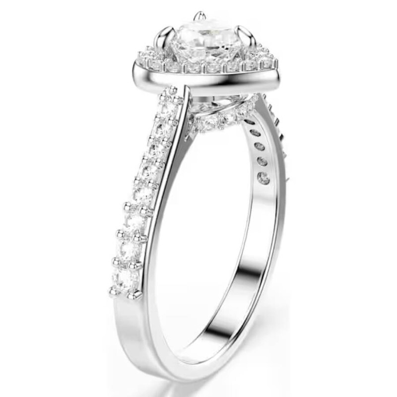 Swarovski Una Angelic Heart Ring, Size 60 5744049 - Jewelry, Una