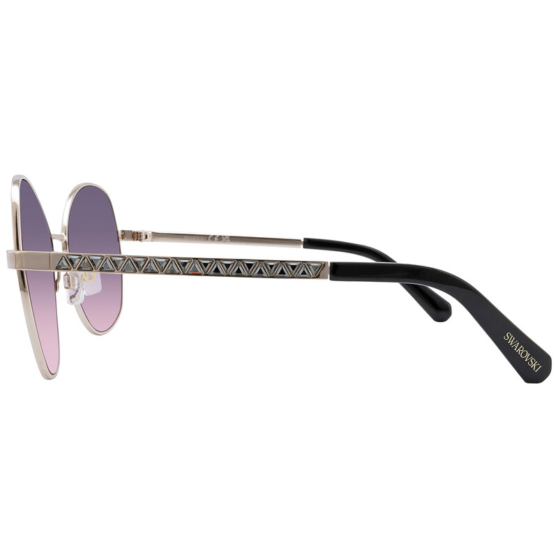 Swarovski Violet Gradient Butterfly Ladies Sunglasses SK0368  display picture 2