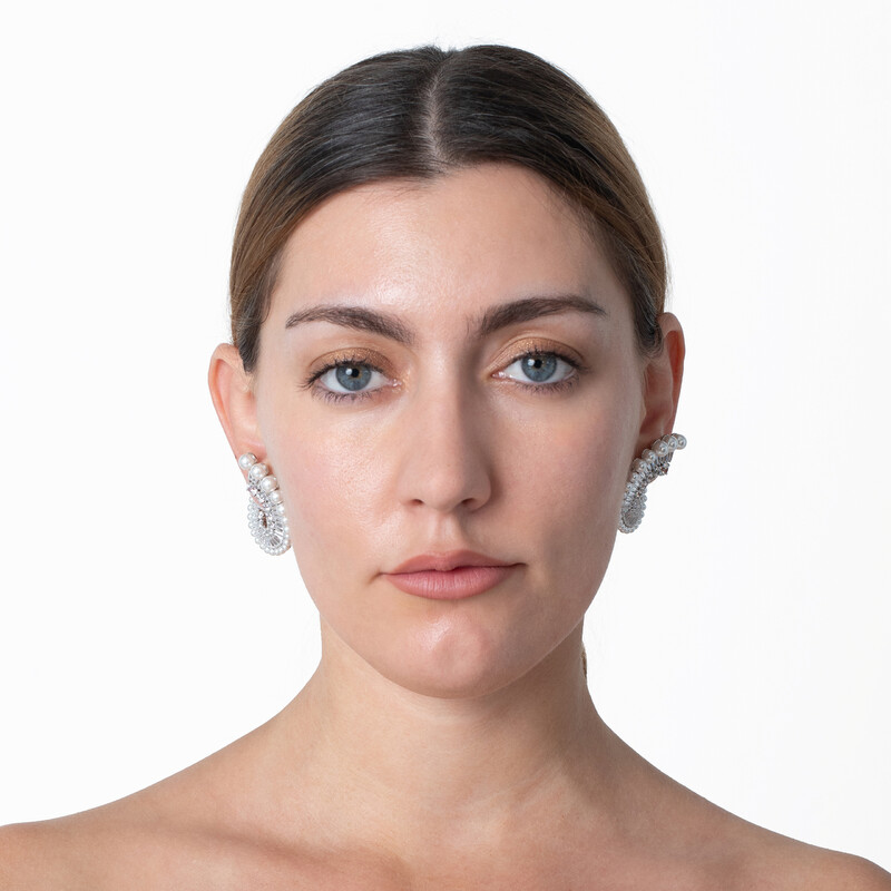5720869 Swarovski x Ariana Grande Mixed Cuts Drop Earrings 5720869 ...