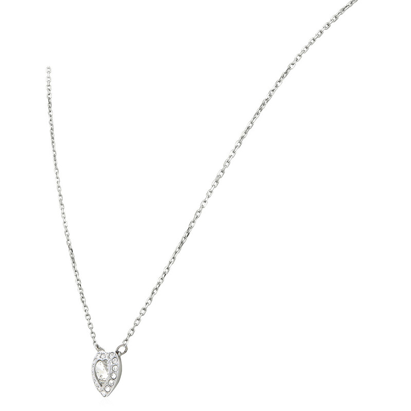 Swarovski x Ariana Grande Mixed Cuts Heart Pendant Necklace
