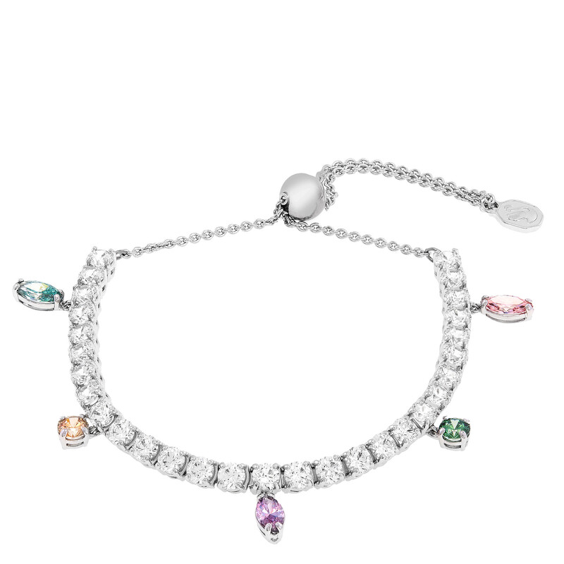 Swarovski x Ariana Grande Rhodium Plated Crystal Bracelet 5750493