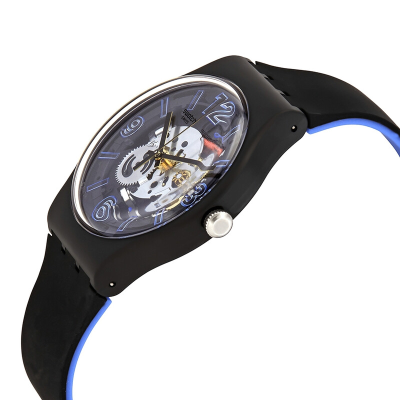 Swatch Blueboost Quartz Unisex Watch SUOB165 7610522813045 Swatch Blueboost Quartz Unisex Watch SUOB165 7610522813045