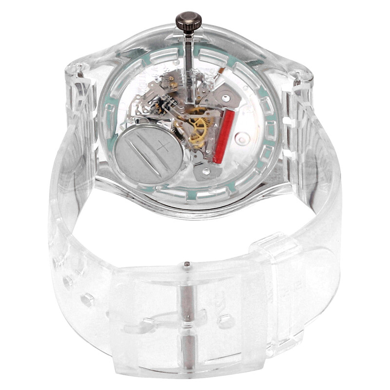 Swatch Clearly New Gent Quartz Men's Watch SO29K100 7610522872530