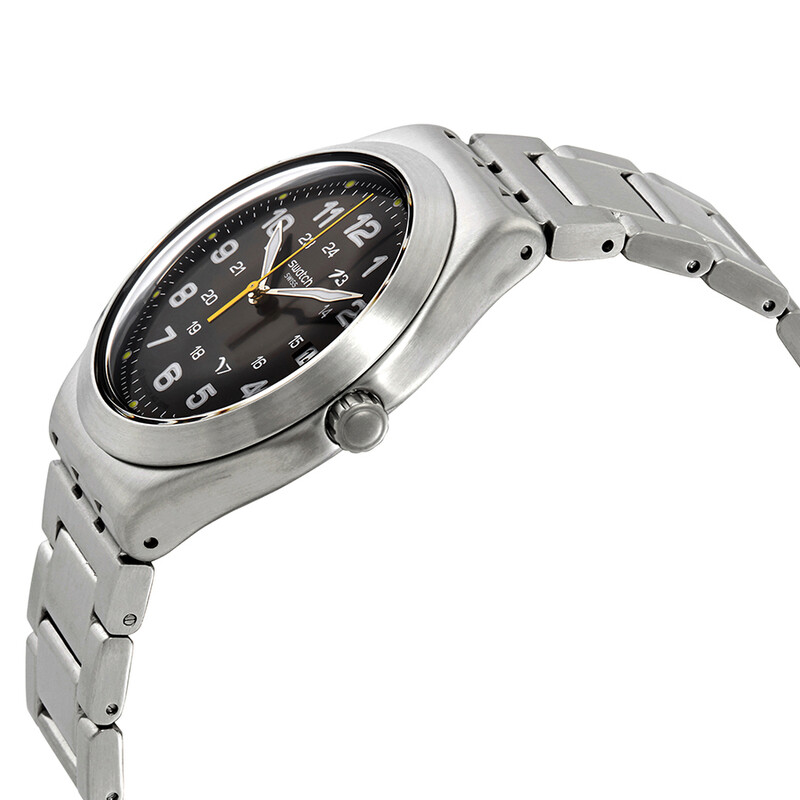 Swatch Happy Joe Lime Black Dial Men's Watch YWS439G 7610522793668