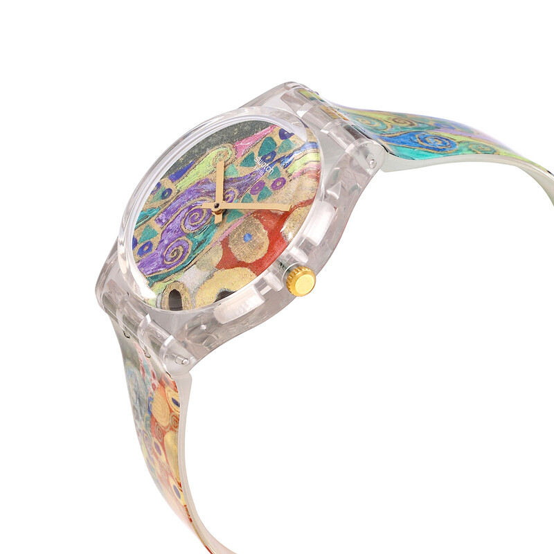 Swatch Moma Hope II by Gustav Klimt Quartz Unisex Watch GZ349