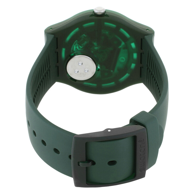 Swatch Revealed In The Forest Quartz Green Dial Unisex Watch