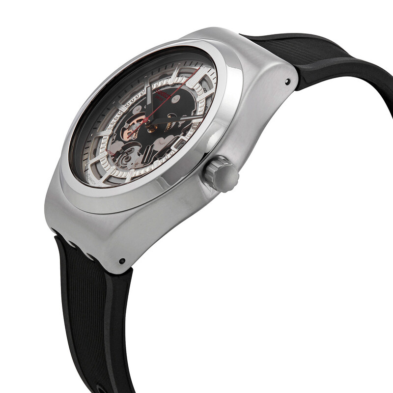 Swatch Sistem Through Again Automatic Grey Dial Men's Watch YIS431