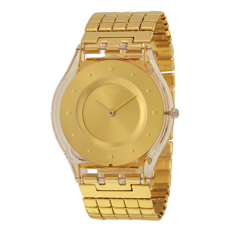 Swatch Skin Gold Dial Gold-tone Ladies Watch SFK394GB 054362745208