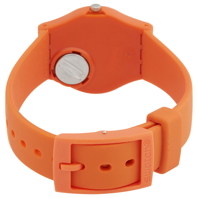 Swatch Sorange Quartz White Dial Ladies Watch LO114 