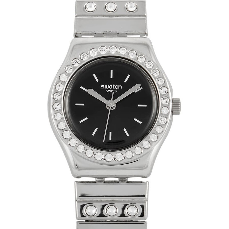 Swatch Swatch Quartz Crystal Black Dial Ladies Watch YSS318A  display picture 3