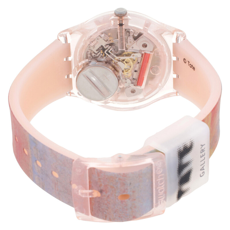 Swatch Turner's Scarlet Sunset Quartz Unisex Watch SO28Z700