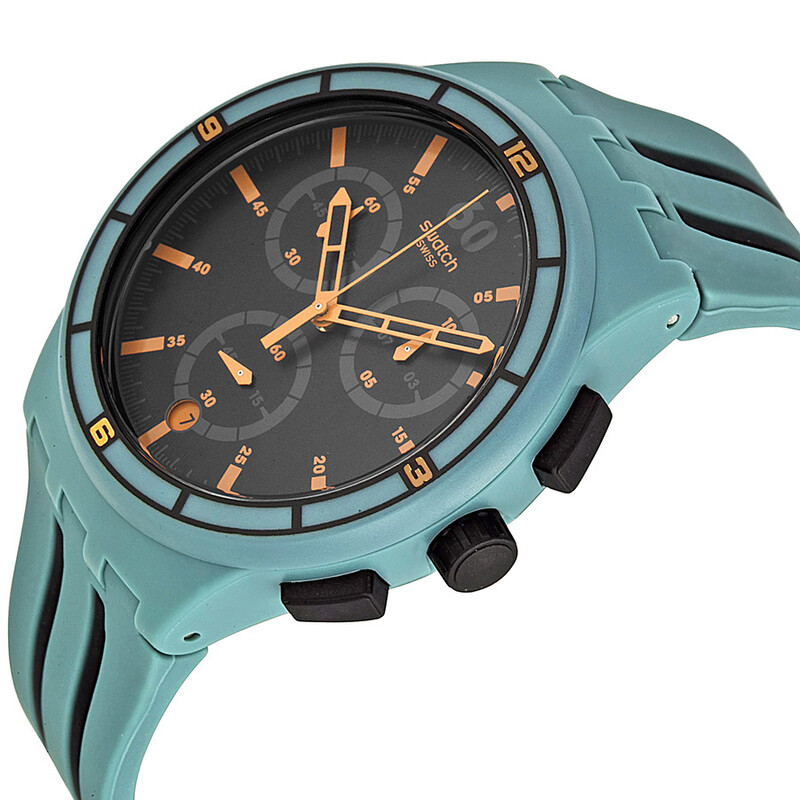 Swatch XX Speed Black Dial Men's Watch SUSG401 054362555791