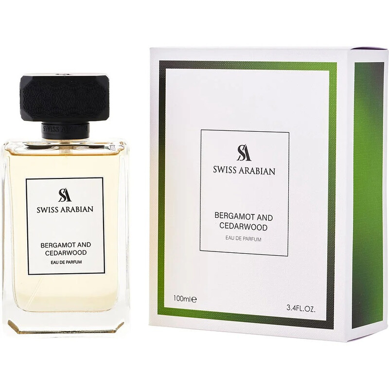 Swiss Arabian Men's Bergamot And Cedarwood EDP Spray 3.4 oz Fragrances 6295124046209