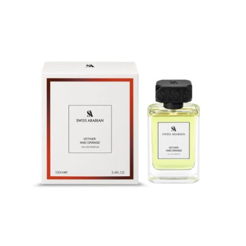 Swiss Arabian Unisex Vetiver And Orange EDP Spray 3.38 oz