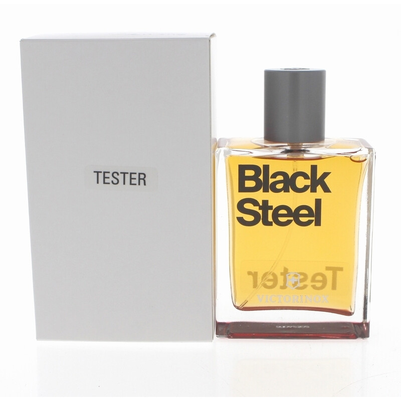 Swiss Army Men's Black Steel EDT Spray 3.4 oz (Tester) Fragrances