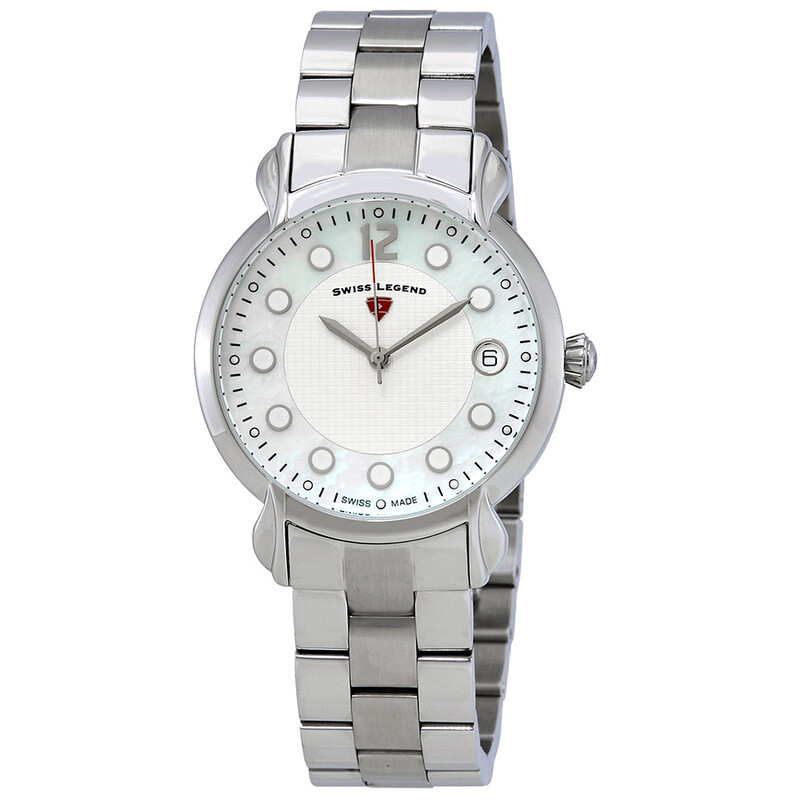 Swiss Legend Layla White Mother of Pearl Dial Ladies Watch SL