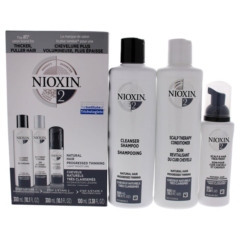 Nioxin System 2 Natural Hair Progressed Thinning Kit by Nioxin for
