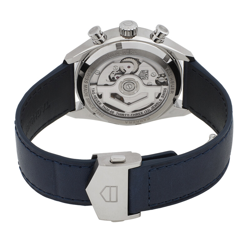 Tag Heuer Carrera Chronograph Automatic Blue Dial Men's Watch