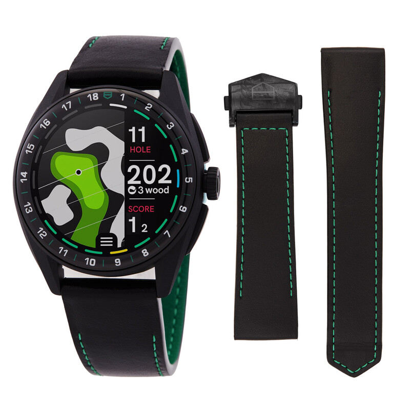 Tag Heuer Connected Golf Edition Quartz Analog-Digital Black Dial