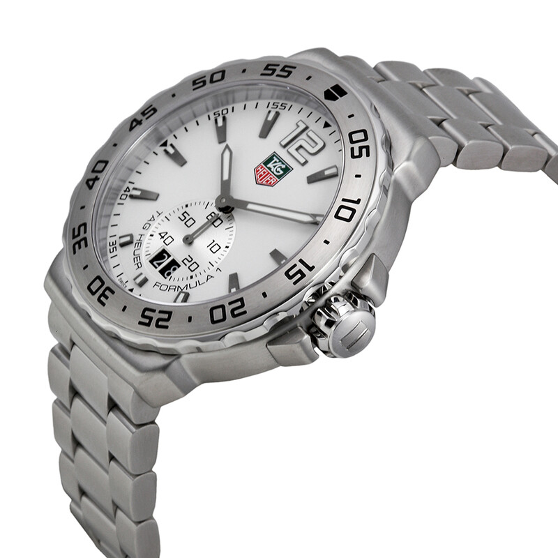 ス*チ様 TAG HEUER Formula 1 WAU1113 本体のみ Tag Heuer F1 White Dial Stainless Steel Men's Watch WAU1113.BA0858