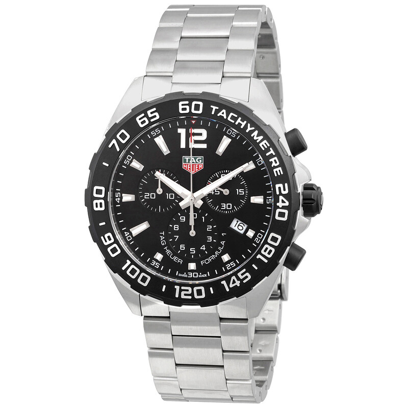 Tag Heuer Formula 1 Chronograph Black Dial Men's Watch CAZ1010