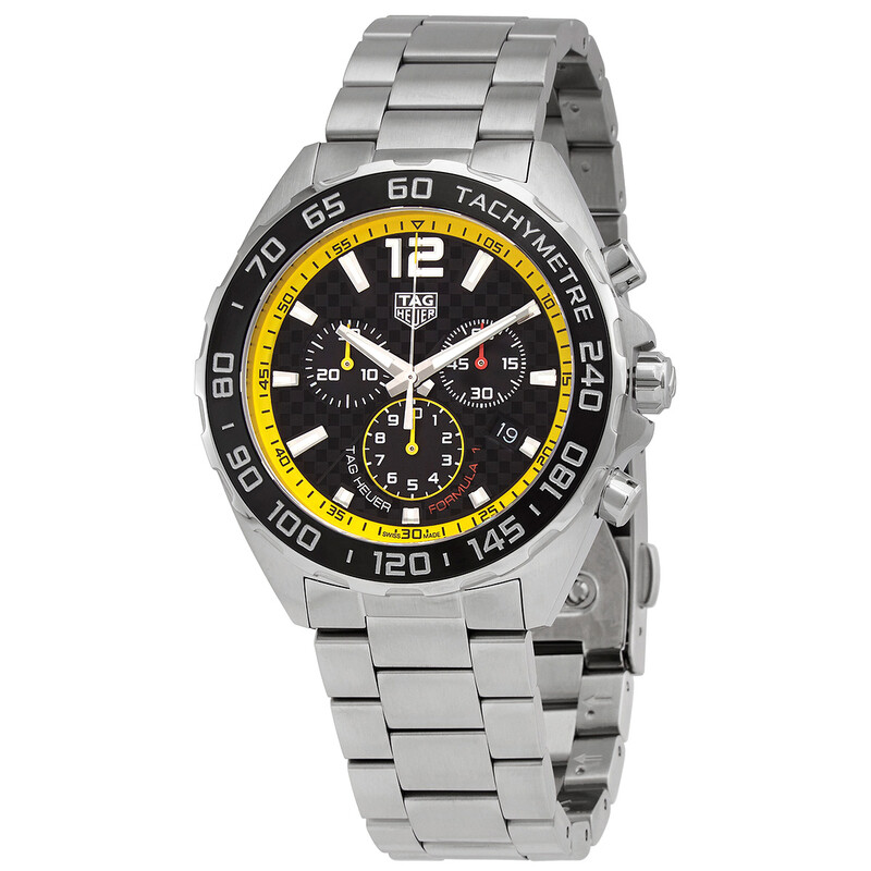 Tag Heuer Formula 1 Chronograph Quartz Black Dial Men's Watch