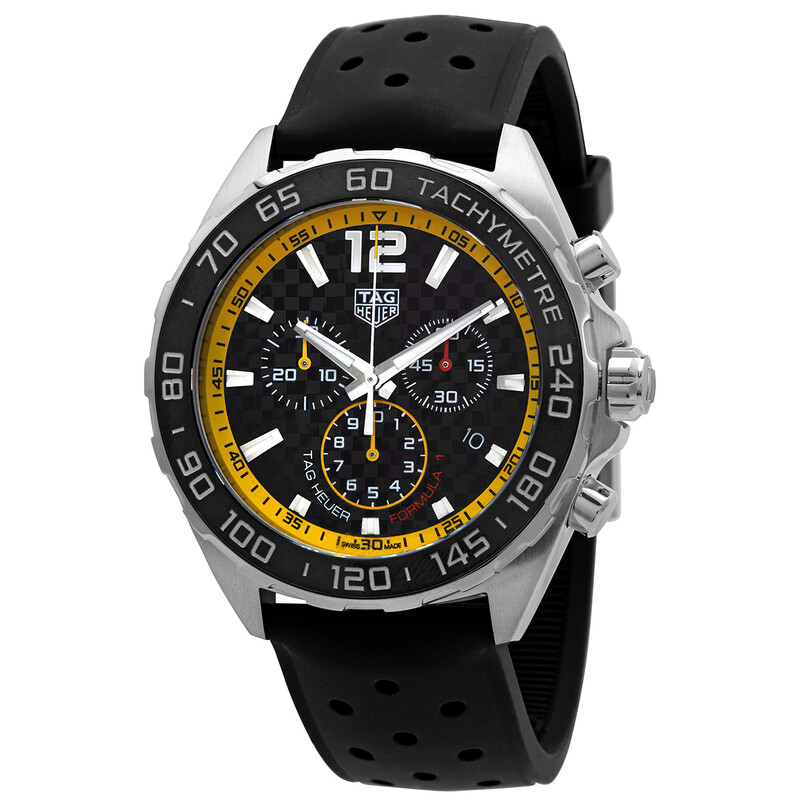 Tag Heuer Formula 1 Chronograph Quartz Black Dial Men's Watch