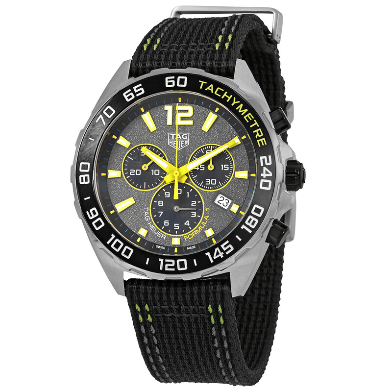 Tag Heuer Formula 1 Chronograph Quartz Grey Dial Men's Watch